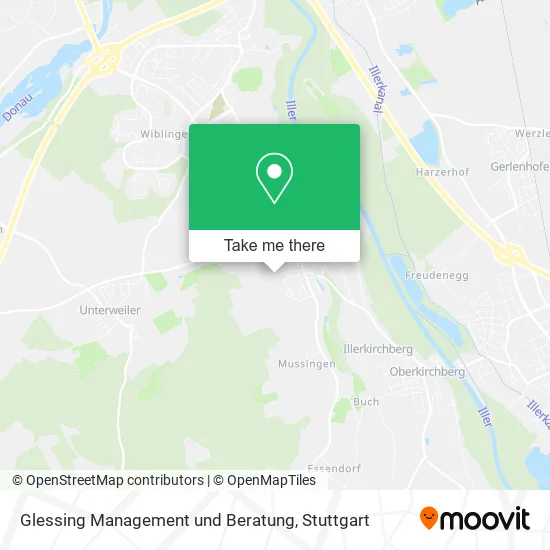 Карта Glessing Management und Beratung