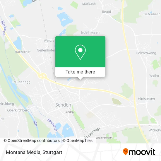 Карта Montana Media