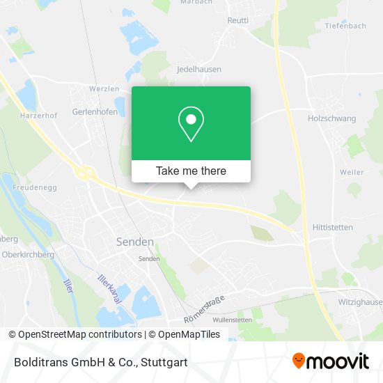 Bolditrans GmbH & Co. map