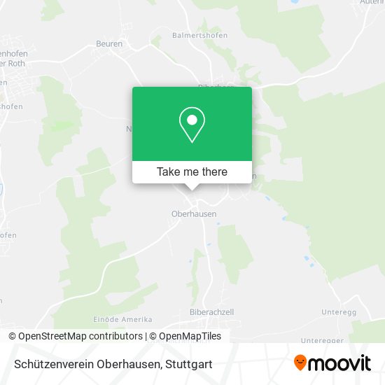 Schützenverein Oberhausen map