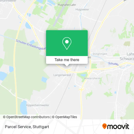 Карта Parcel Service