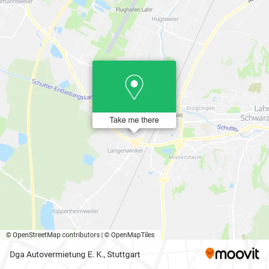 Карта Dga Autovermietung E. K.