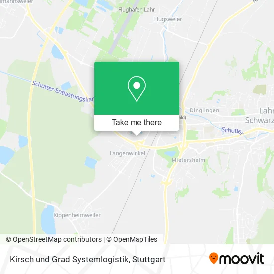 Карта Kirsch und Grad Systemlogistik