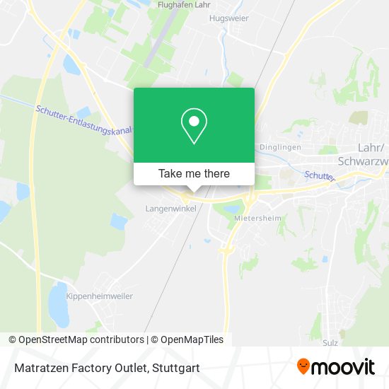 Карта Matratzen Factory Outlet