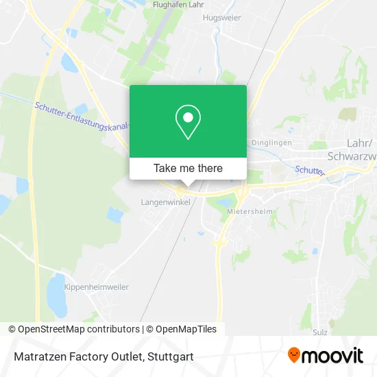 Matratzen Factory Outlet map