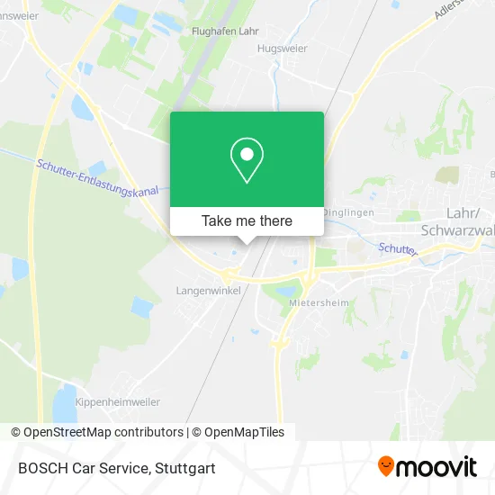 Карта BOSCH Car Service