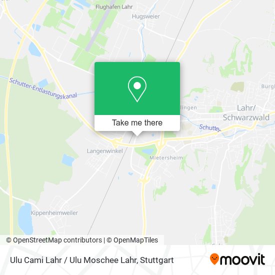 Ulu Cami Lahr / Ulu Moschee Lahr map