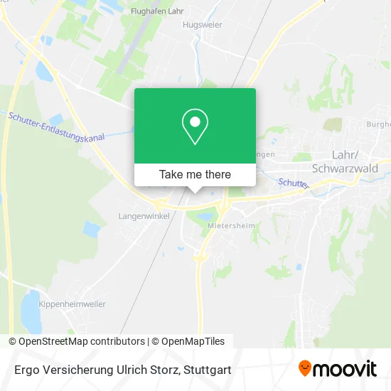 Карта Ergo Versicherung Ulrich Storz