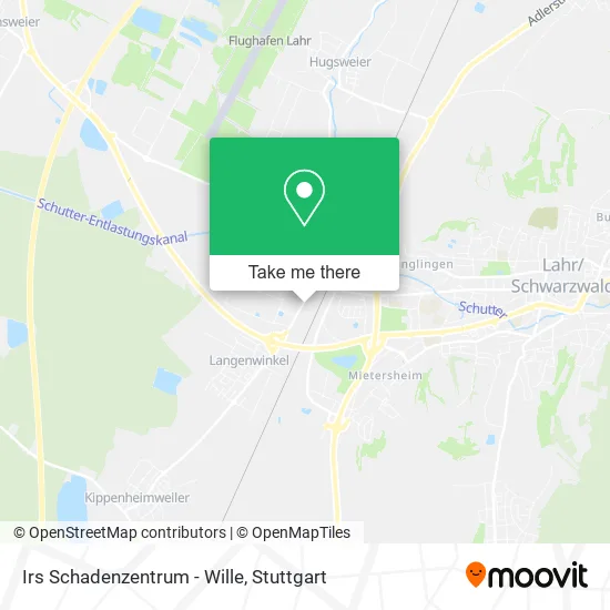 Карта Irs Schadenzentrum - Wille