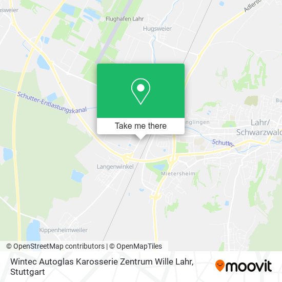 Карта Wintec Autoglas Karosserie Zentrum Wille Lahr