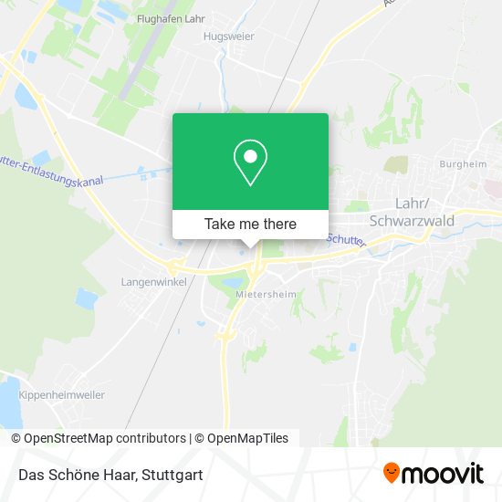 Das Schöne Haar map