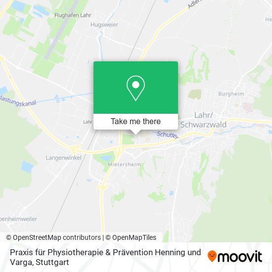 Praxis für Physiotherapie & Prävention Henning und Varga map