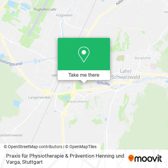 Карта Praxis für Physiotherapie & Prävention Henning und Varga