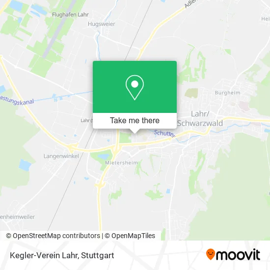 Карта Kegler-Verein Lahr