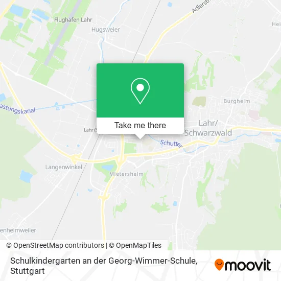 Карта Schulkindergarten an der Georg-Wimmer-Schule