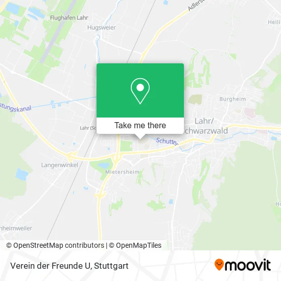 Карта Verein der Freunde U