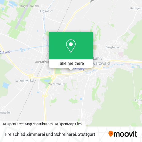 Freischlad Zimmerei und Schreinerei map
