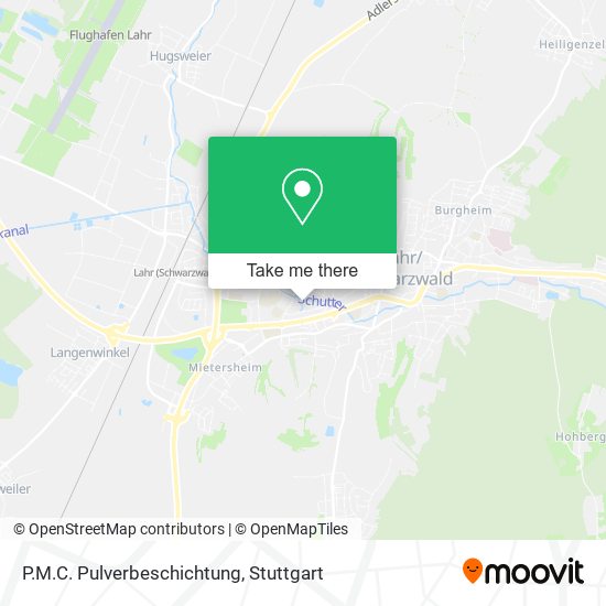 P.M.C. Pulverbeschichtung map