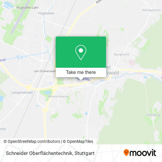 Карта Schneider Oberflächentechnik