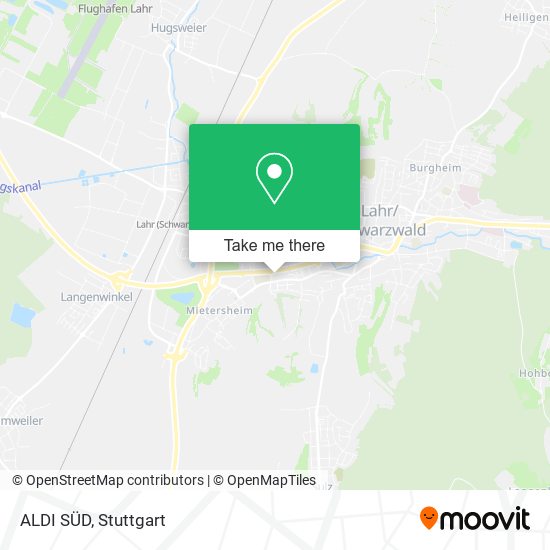 ALDI SÜD map