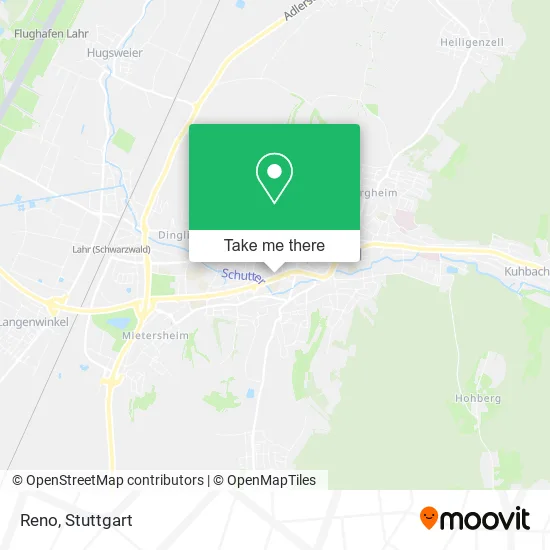 Карта Reno