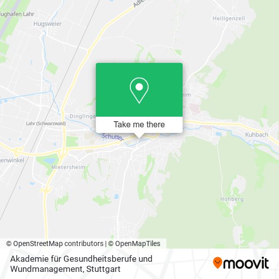 Akademie für Gesundheitsberufe und Wundmanagement map