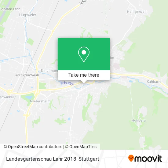 Карта Landesgartenschau Lahr 2018
