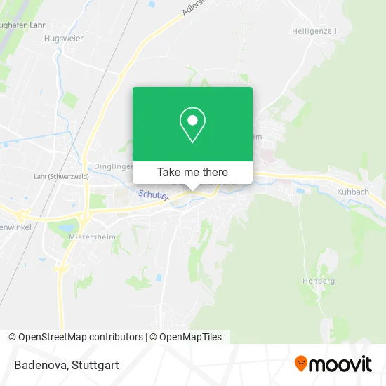 Карта Badenova