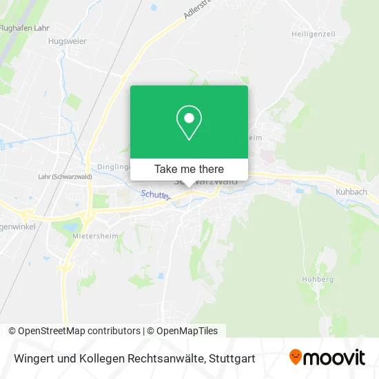 Карта Wingert und Kollegen Rechtsanwälte