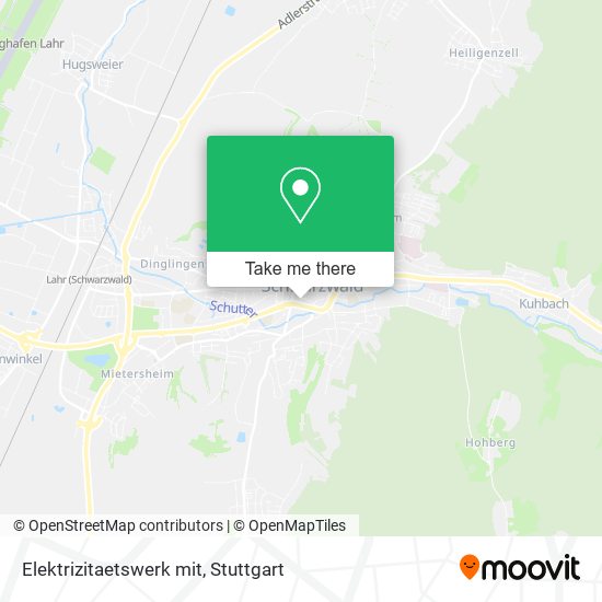 Карта Elektrizitaetswerk mit