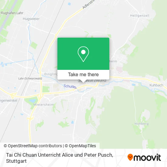 Карта Tai Chi Chuan Unterricht Alice und Peter Pusch