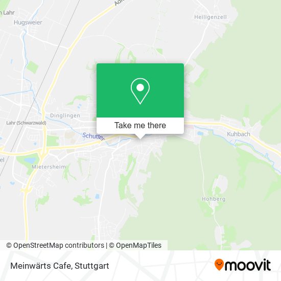 Карта Meinwärts Cafe
