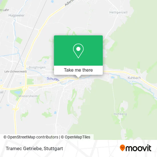 Карта Tramec Getriebe