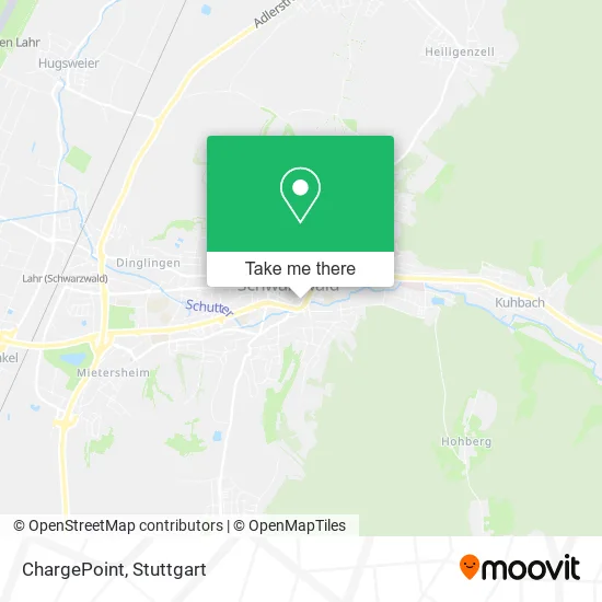 Карта ChargePoint