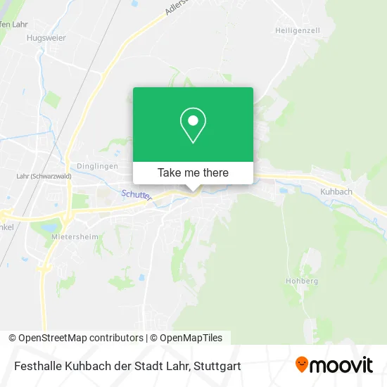 Карта Festhalle Kuhbach der Stadt Lahr