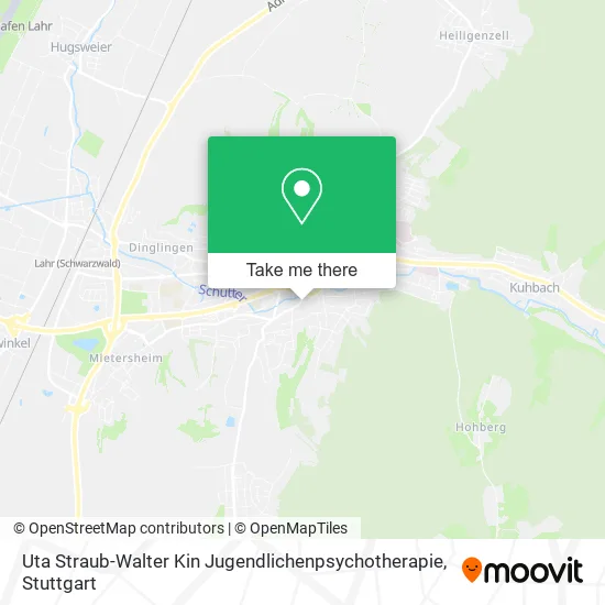 Карта Uta Straub-Walter Kin Jugendlichenpsychotherapie