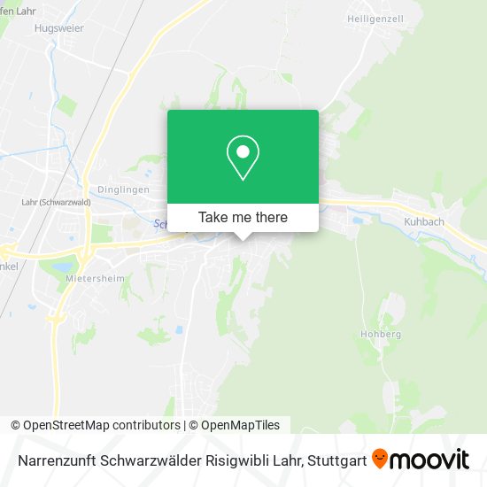Карта Narrenzunft Schwarzwälder Risigwibli Lahr
