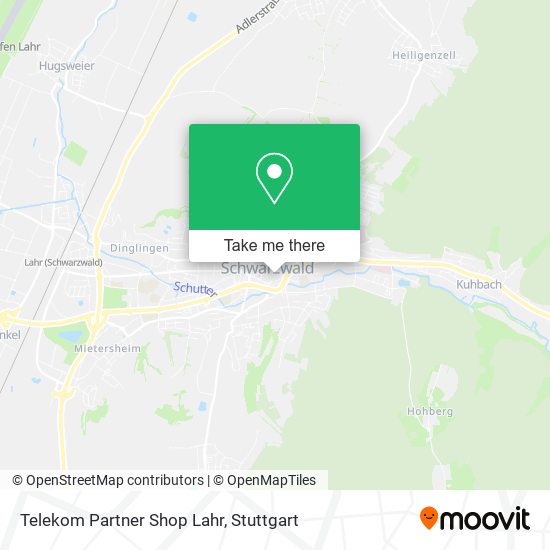 Telekom Partner Shop Lahr map