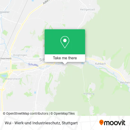 Карта Wui - Werk-und Industrieschutz