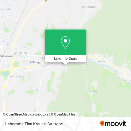 Карта Hebamme Tina Krause