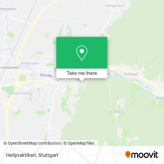 Карта Heilpraktikeri