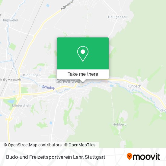 Budo-und Freizeitsportverein Lahr map
