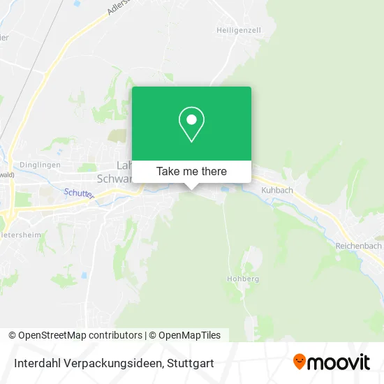 Карта Interdahl Verpackungsideen