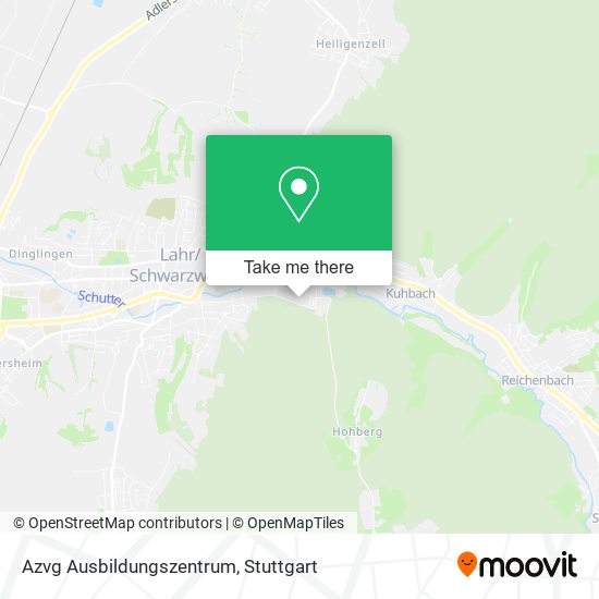 Azvg Ausbildungszentrum map