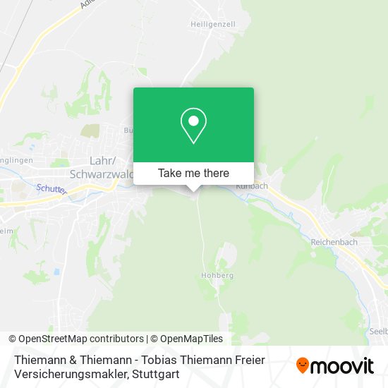 Thiemann & Thiemann - Tobias Thiemann Freier Versicherungsmakler map