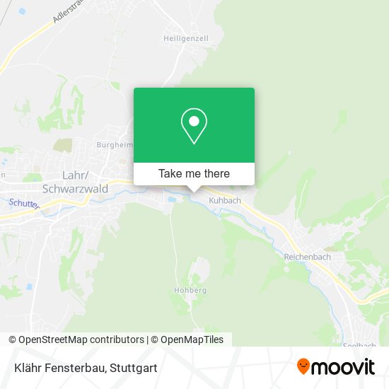 Klähr Fensterbau map