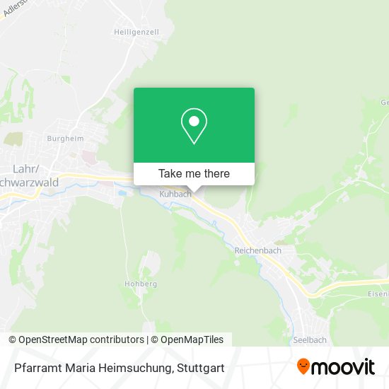Pfarramt Maria Heimsuchung map