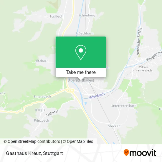 Карта Gasthaus Kreuz