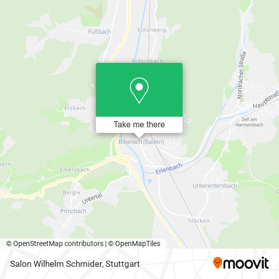 Salon Wilhelm Schmider map