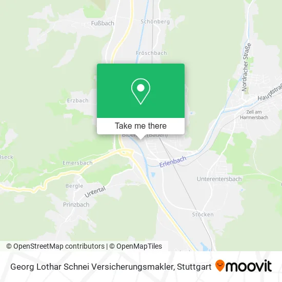 Карта Georg Lothar Schnei Versicherungsmakler